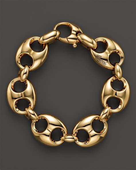 gucci yellow gold cuff